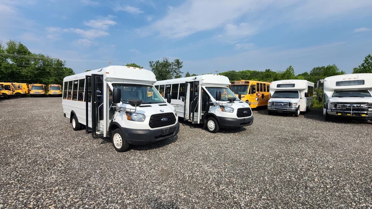 2 Matching 2019 Ford Transit 350 Activity Buses - Thumbnail 2 2 Matching 2019 Ford Transit 350 Activity Buses - Thumbnail 2