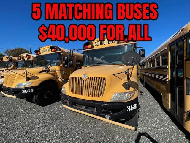 2012 International CE Yellow Bus bus 2012 International CE Yellow Bus bus