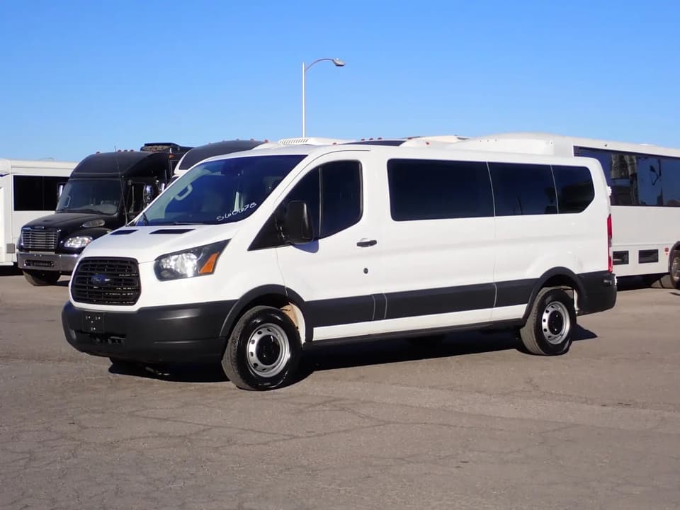 2016 Ford Transit 350 Passenger Shuttle Bus - Thumbnail 2 2016 Ford Transit 350 Passenger Shuttle Bus - Thumbnail 2