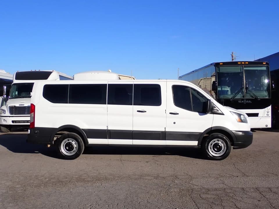 2016 Ford Transit 350 Passenger Shuttle Bus - Thumbnail 3 2016 Ford Transit 350 Passenger Shuttle Bus - Thumbnail 3